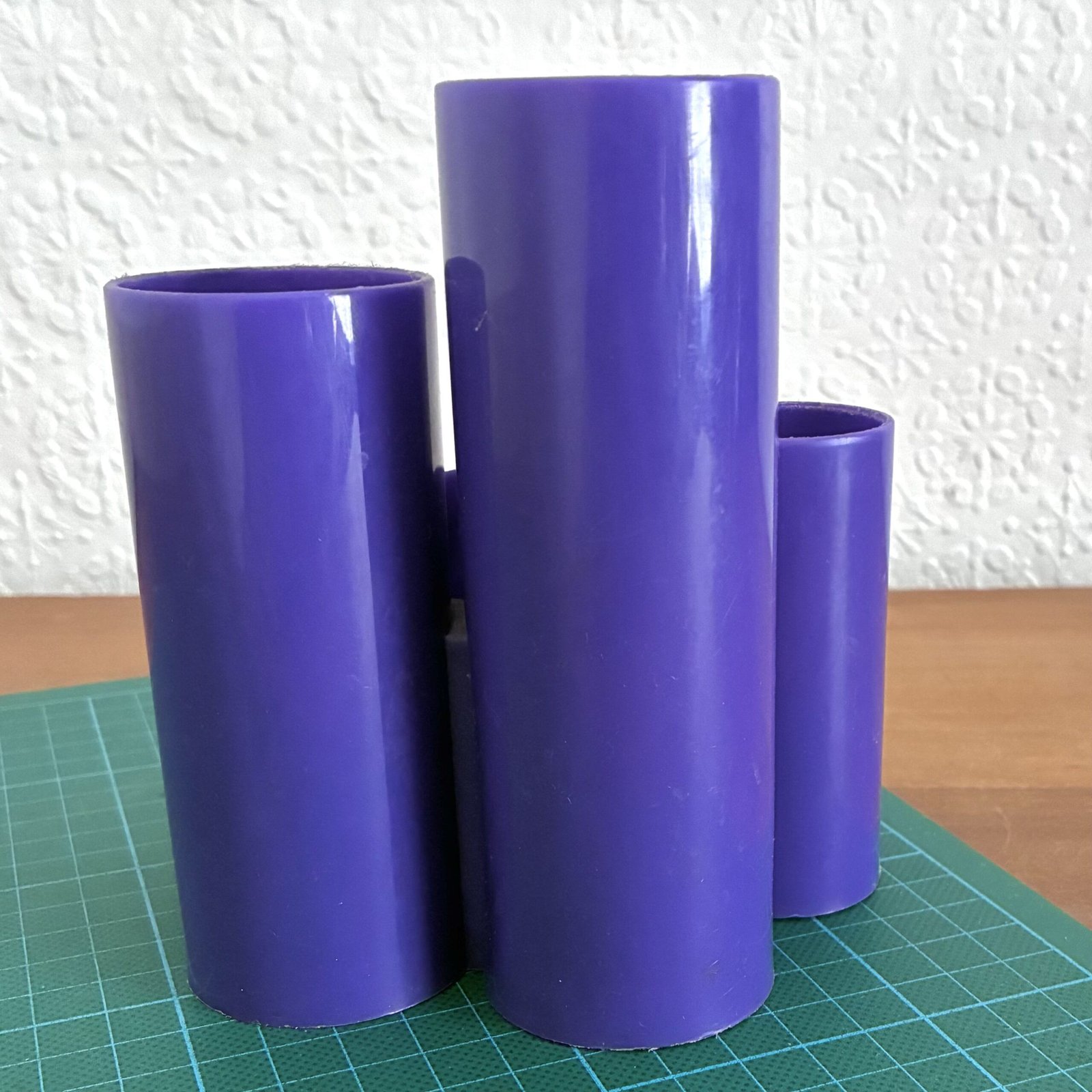 Vintage Helix R40 Desk Pal Organizer Purple 70s 80s - Image 6