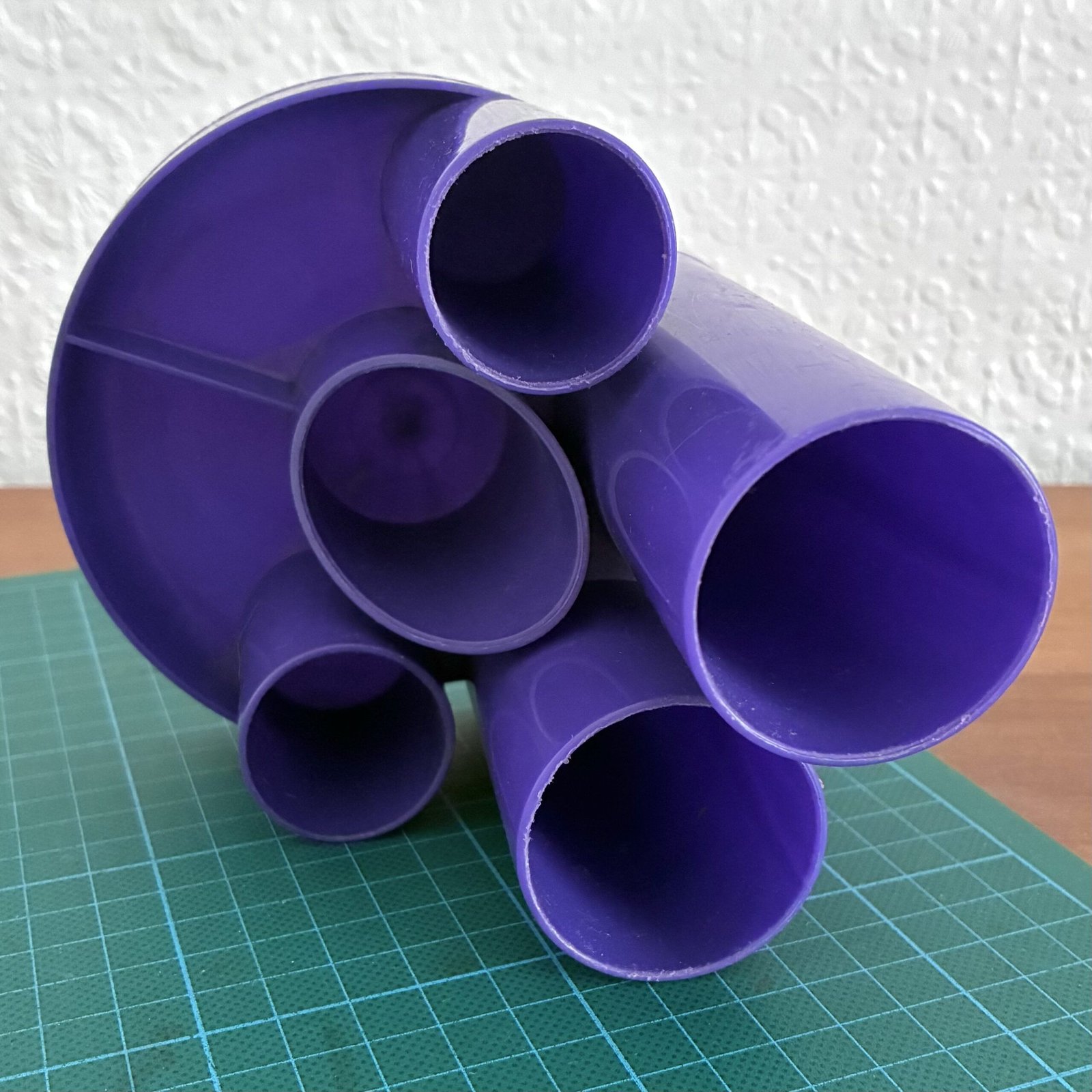 Vintage Helix R40 Desk Pal Organizer Purple 70s 80s - Image 5