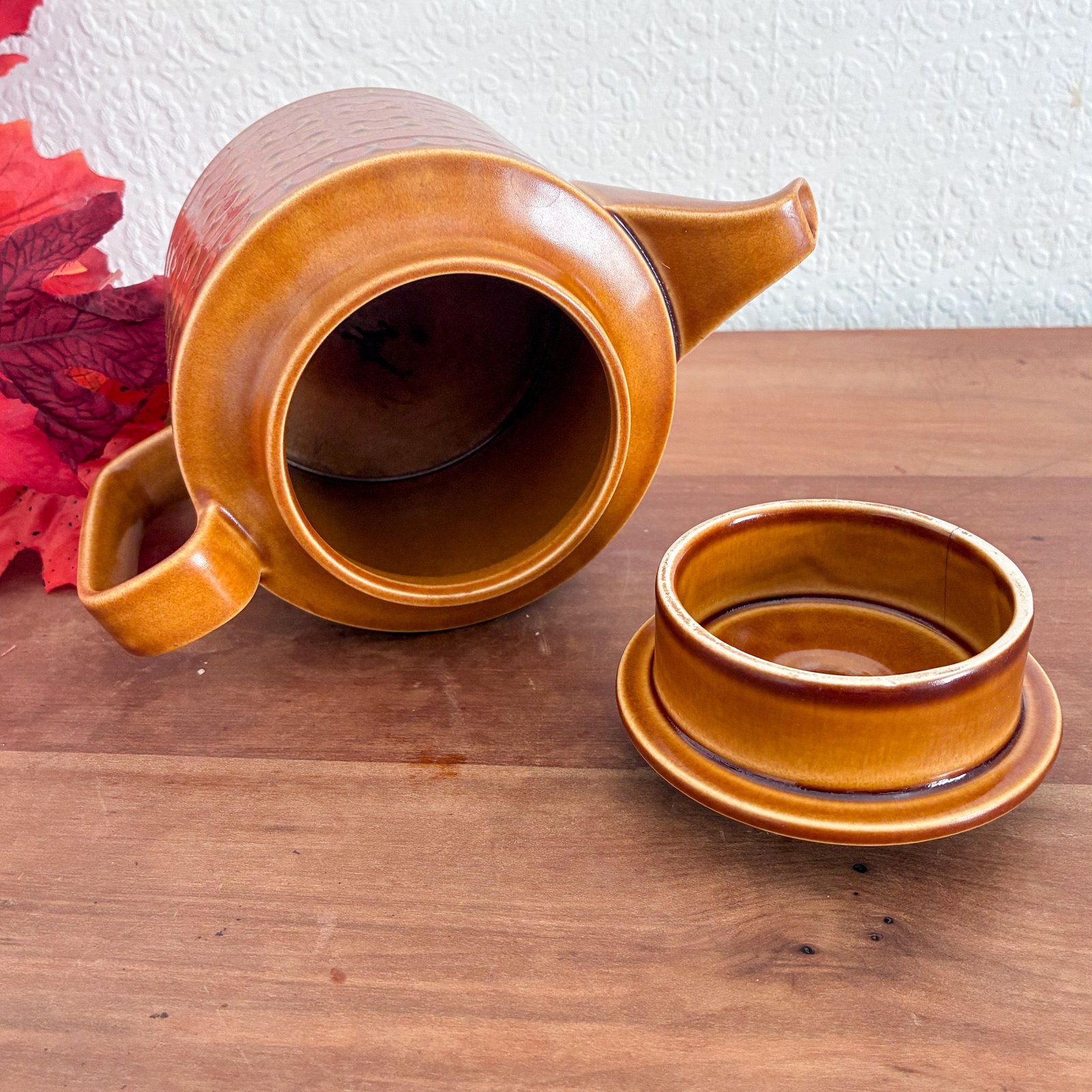 Vintage Hornsea Pottery Saffron Teapot 1970s - Image 7