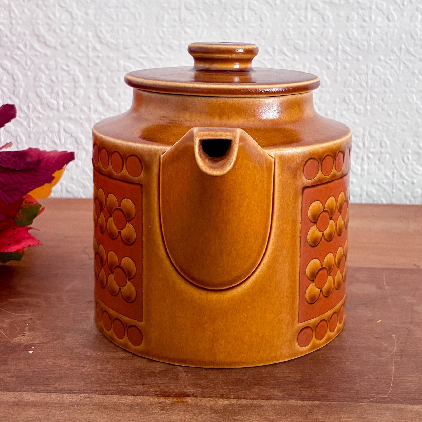 Vintage Hornsea Pottery Saffron Teapot 1970s - Image 3