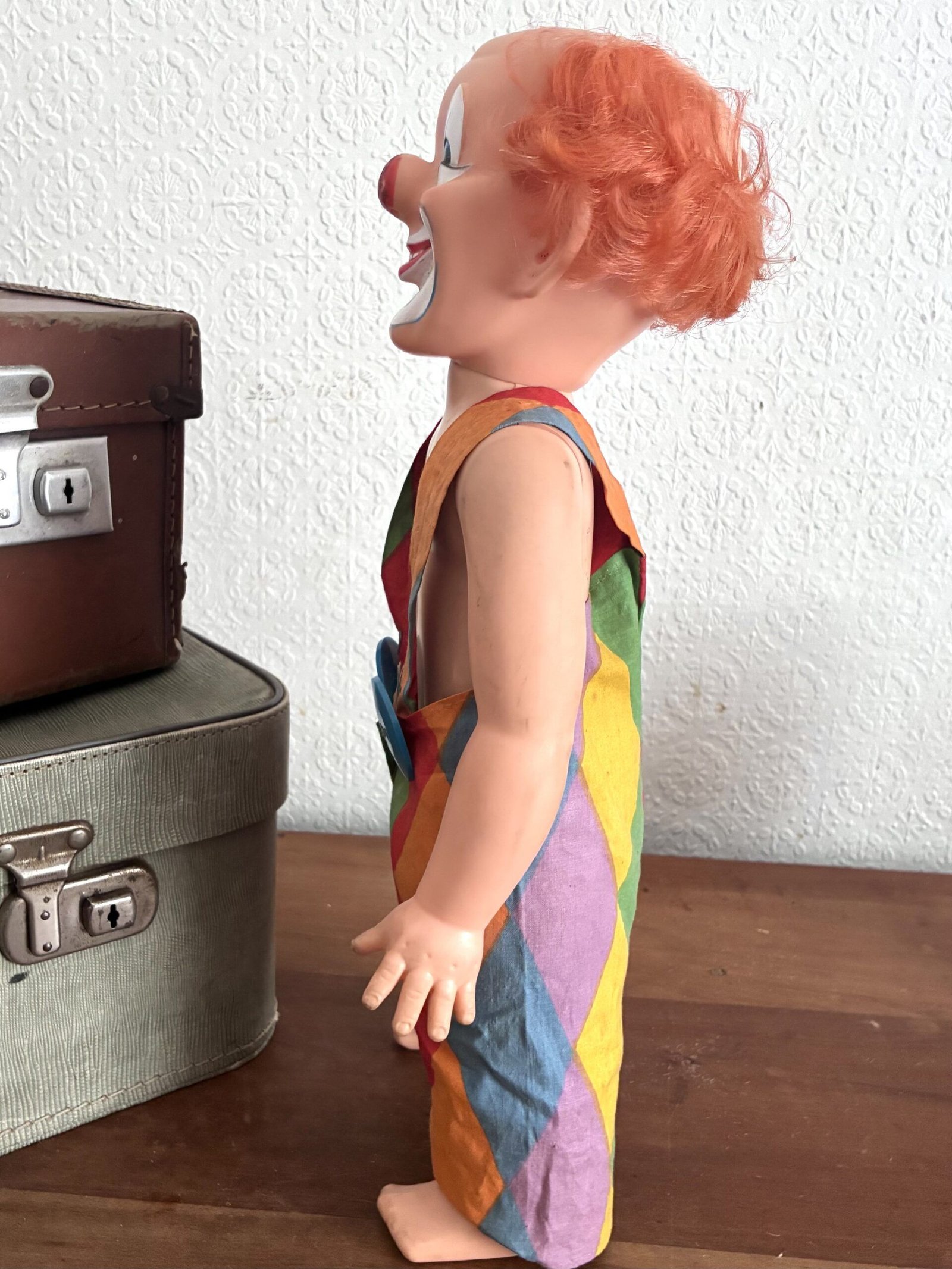 Vintage Palitoy Tippy Tumbles Clown Doll Collectable Creepy 1960s - Image 2