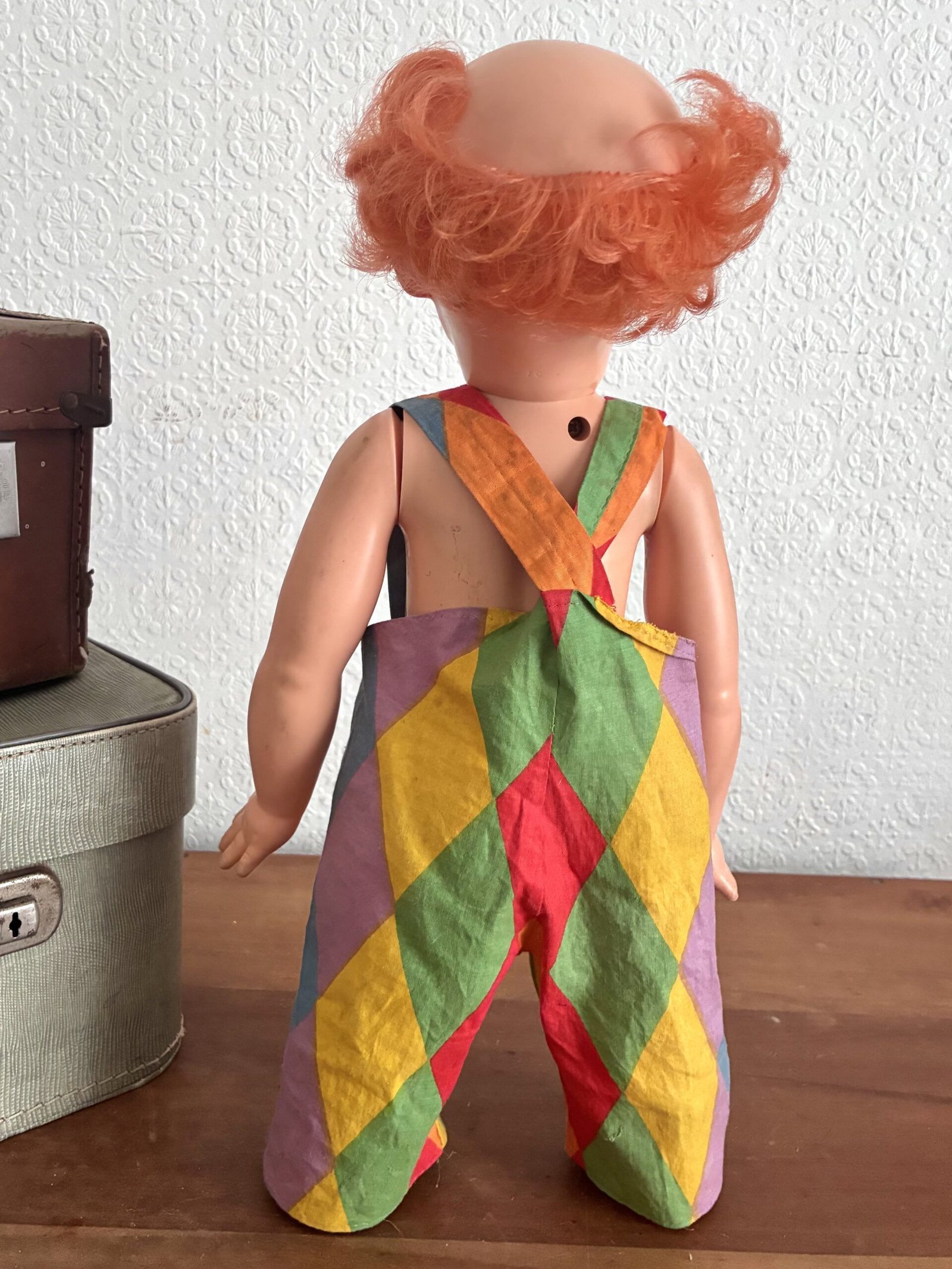 Vintage Palitoy Tippy Tumbles Clown Doll Collectable Creepy 1960s - Image 4