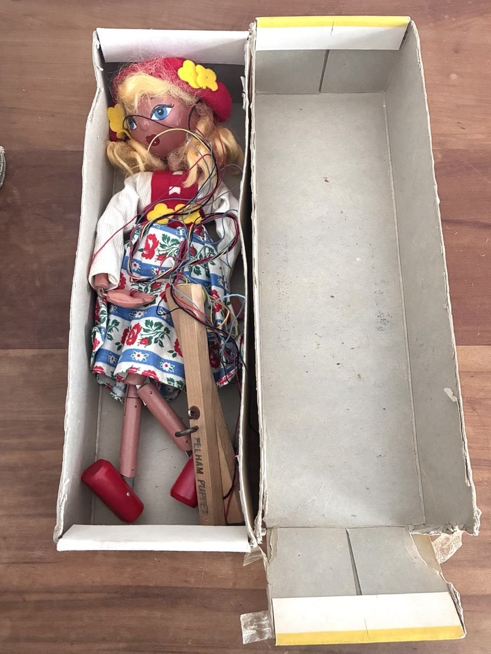 Vintage Pelham Puppet Tyrolean Girl Mitzi Boxed 1950s - Image 6