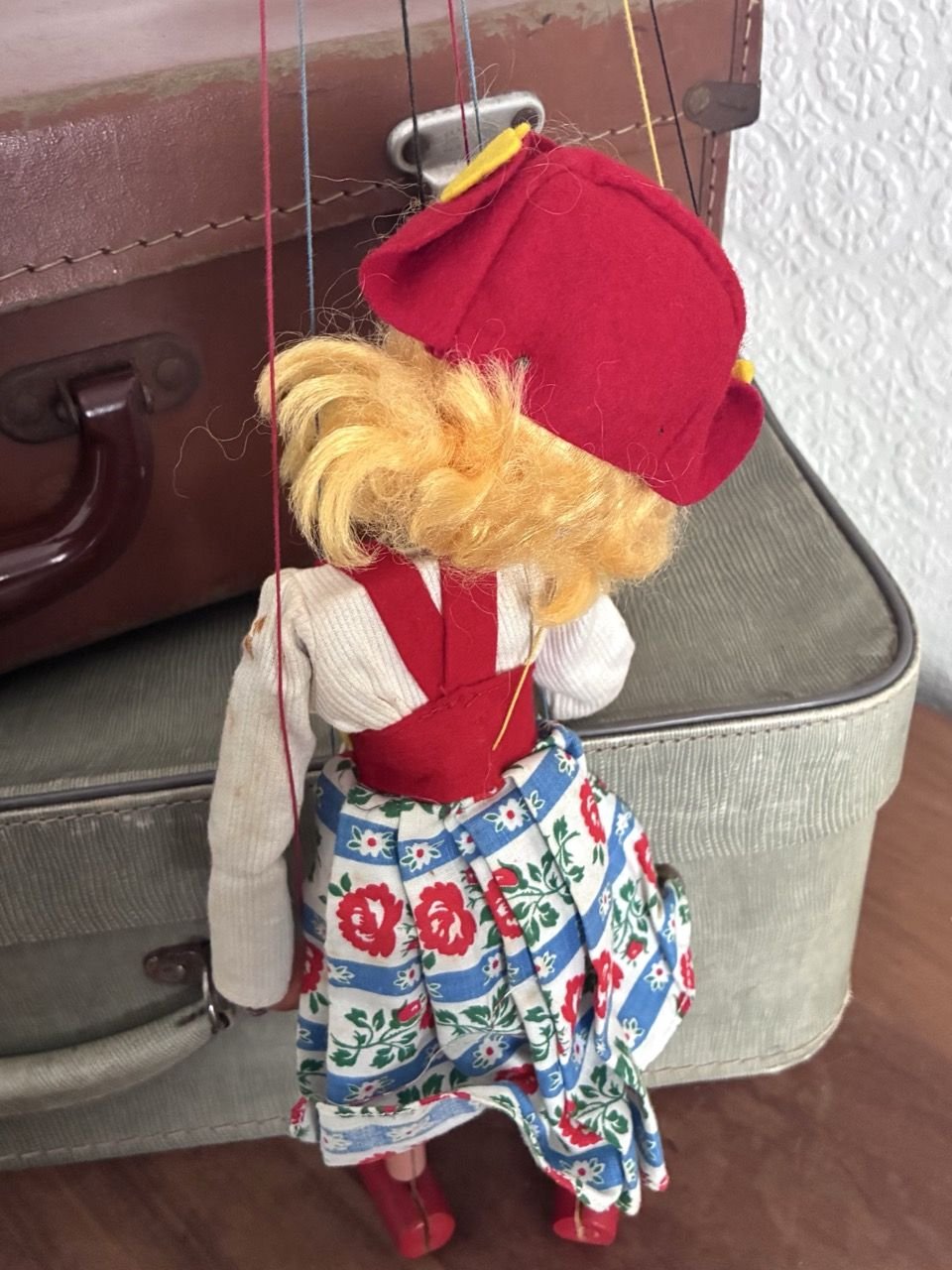 Vintage Pelham Puppet Tyrolean Girl Mitzi Boxed 1950s - Image 2
