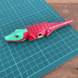 Vintage Alligator Pencil Sharpener Mechanical Chomping Germany 60s 70s Image