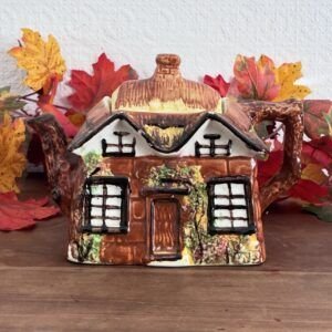 Vintage Price Kensington Ye Olde Cottage Ware Teapot 40s 50s Image