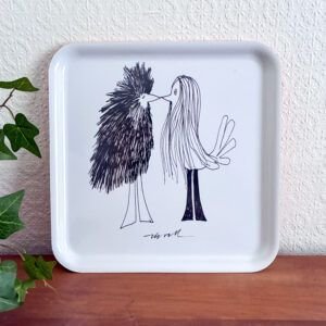 Vintage IKEA Onskedrom Olle Eksell Bird Tray 2010s Image