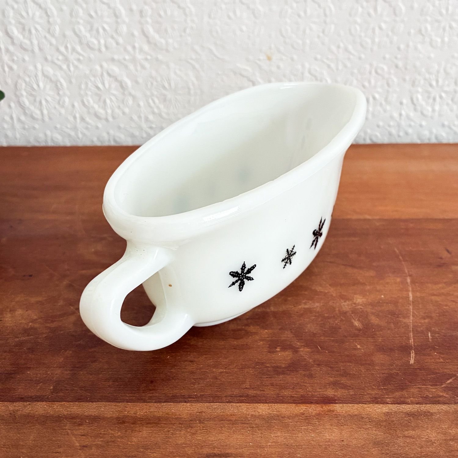 Vintage JAJ Pyrex Gaiety Snowflake Dinnerware 1960s - Image 6