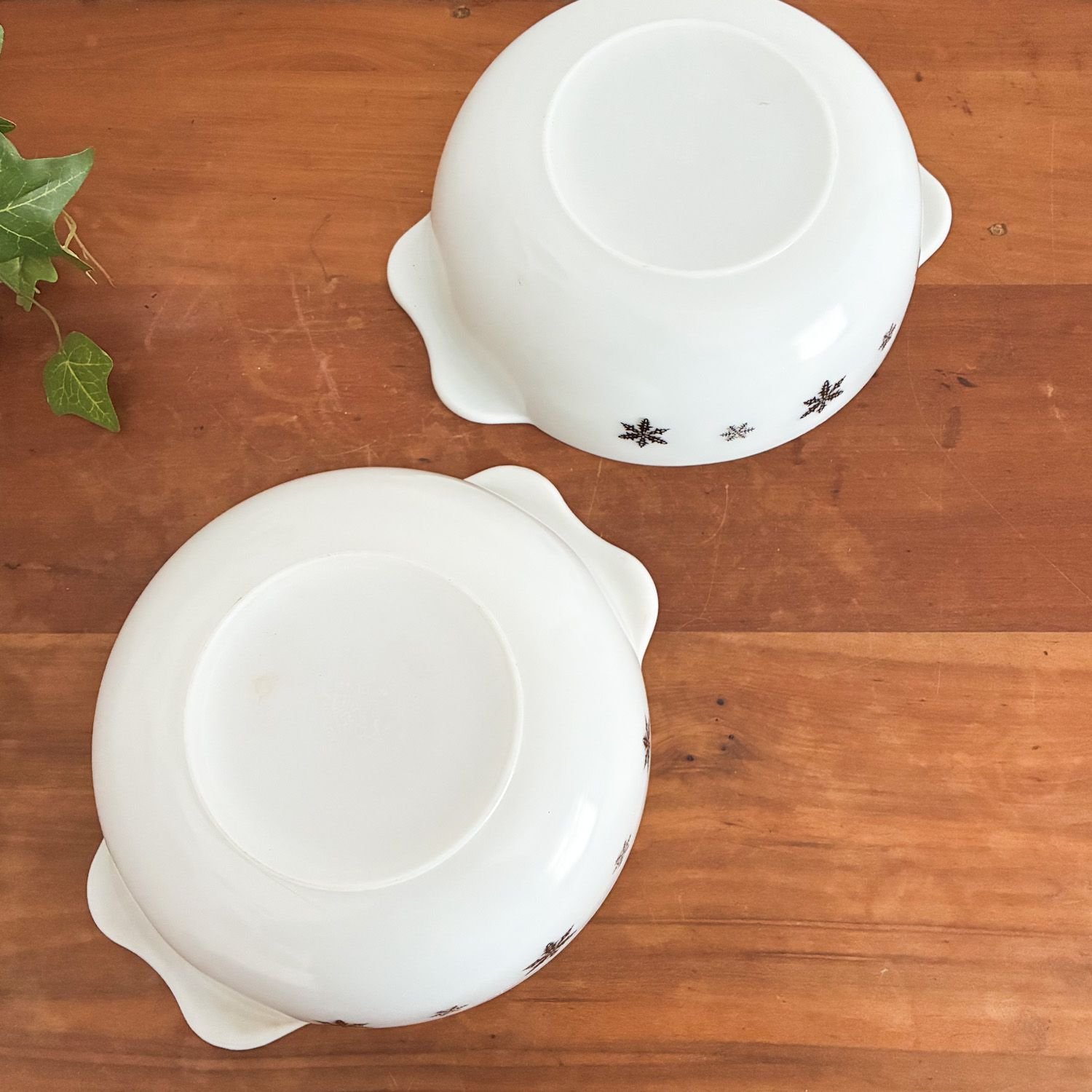 Vintage JAJ Pyrex Gaiety Snowflake Dinnerware 1960s - Image 10